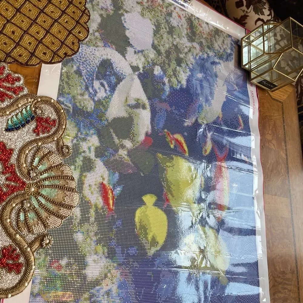 ACQUARIUM DIAMOND Painting 180 cm long!